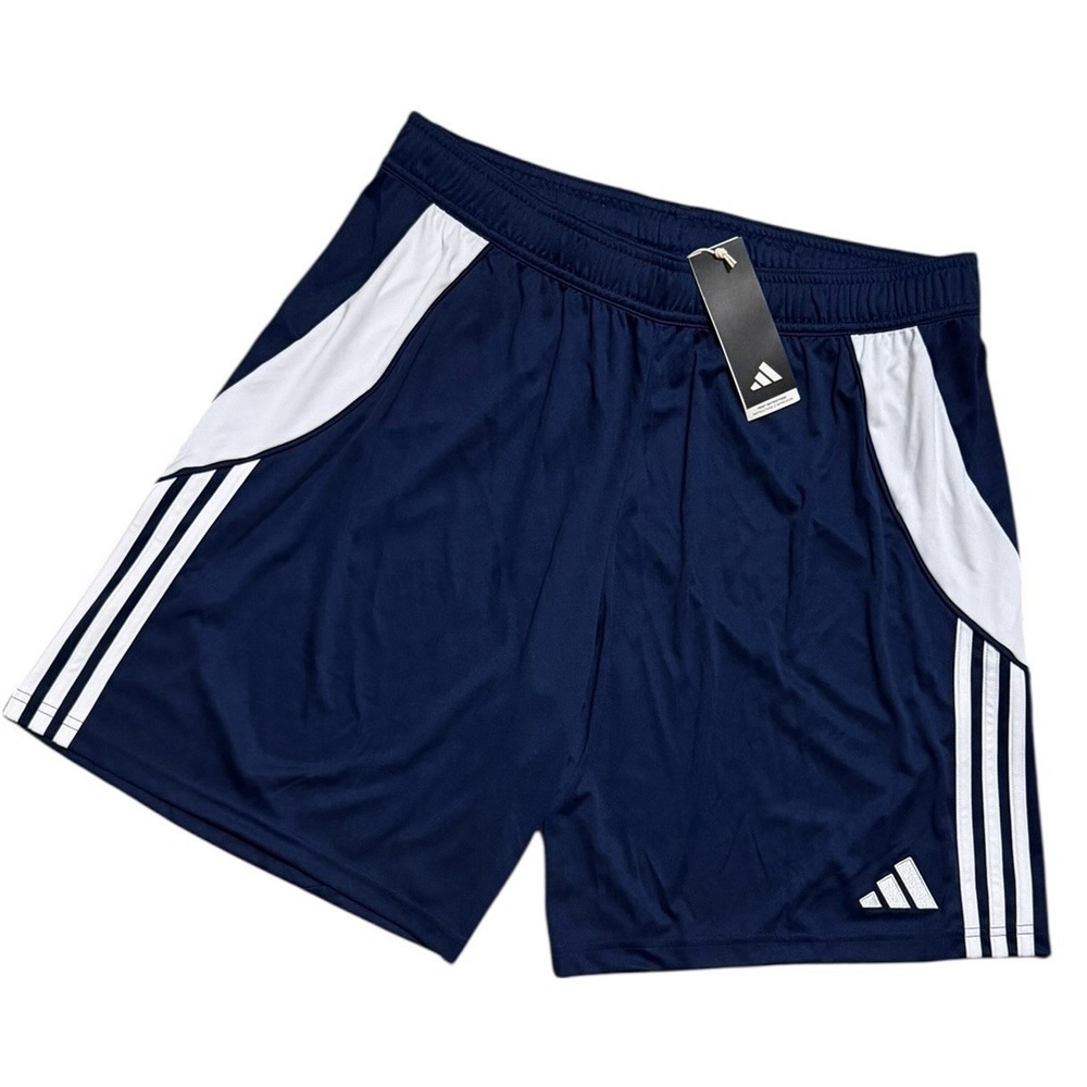 Adidas Men's Tiro 24 Team Navy Blue/White Soccer Shorts IR9377 Size XL NWT - Picture 2 of 7
